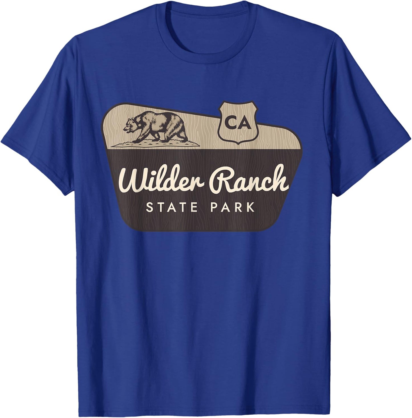 Wilder Ranch State Park California Welcome Sign Vacation T-Shirt - T-Shirt | Royal