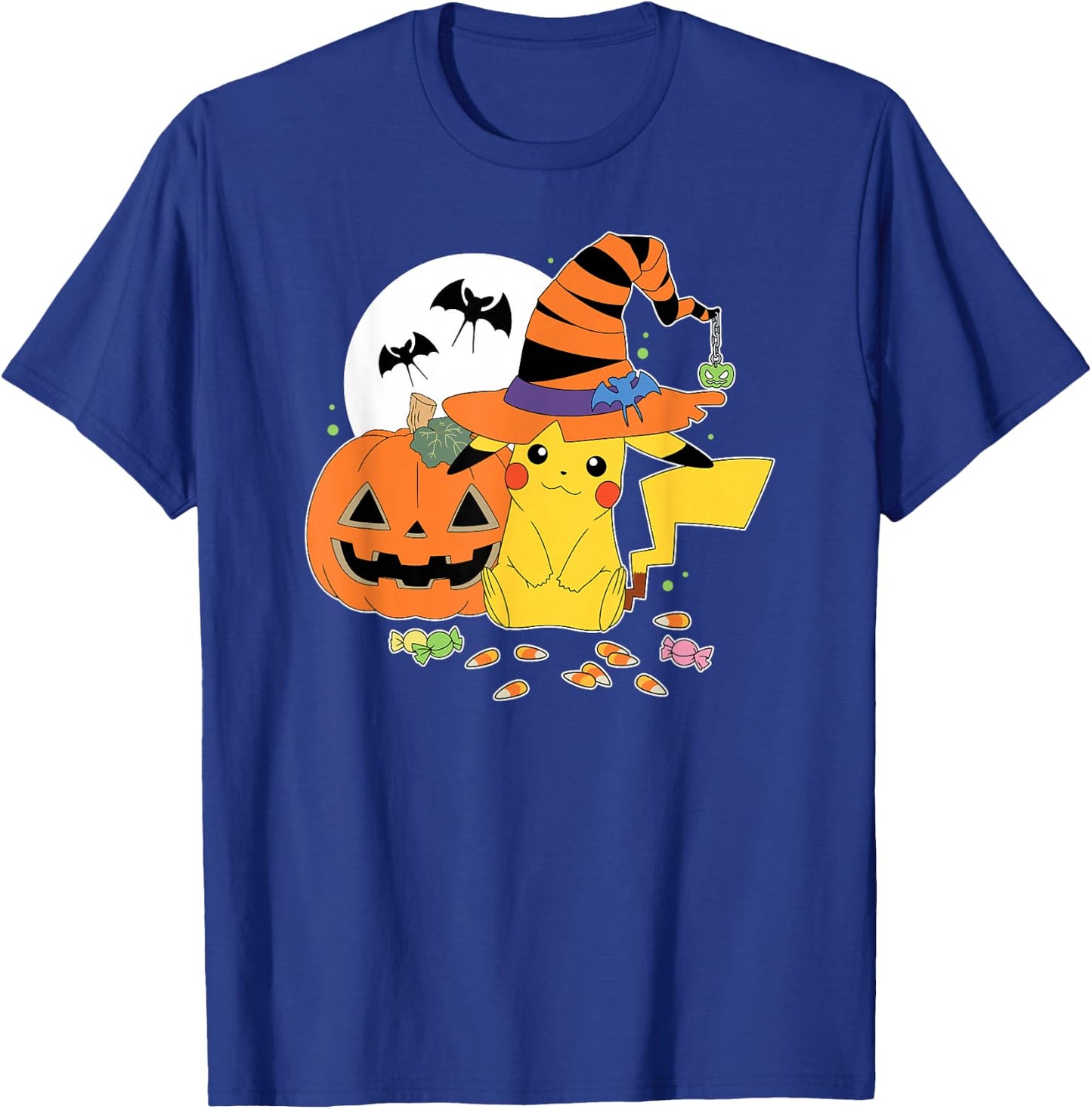 Pokémon - Witch Pikachu With Candy T-Shirt - T-Shirt | Royal