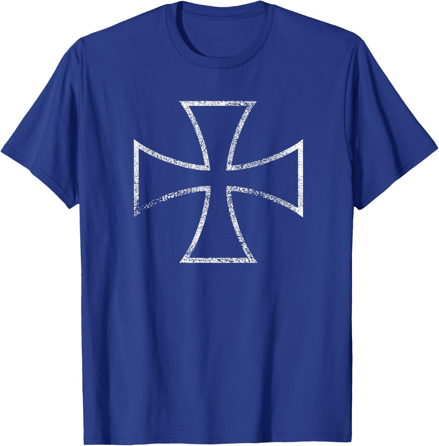 Iron Cross Biker T-Shirt - T-Shirt | Royal