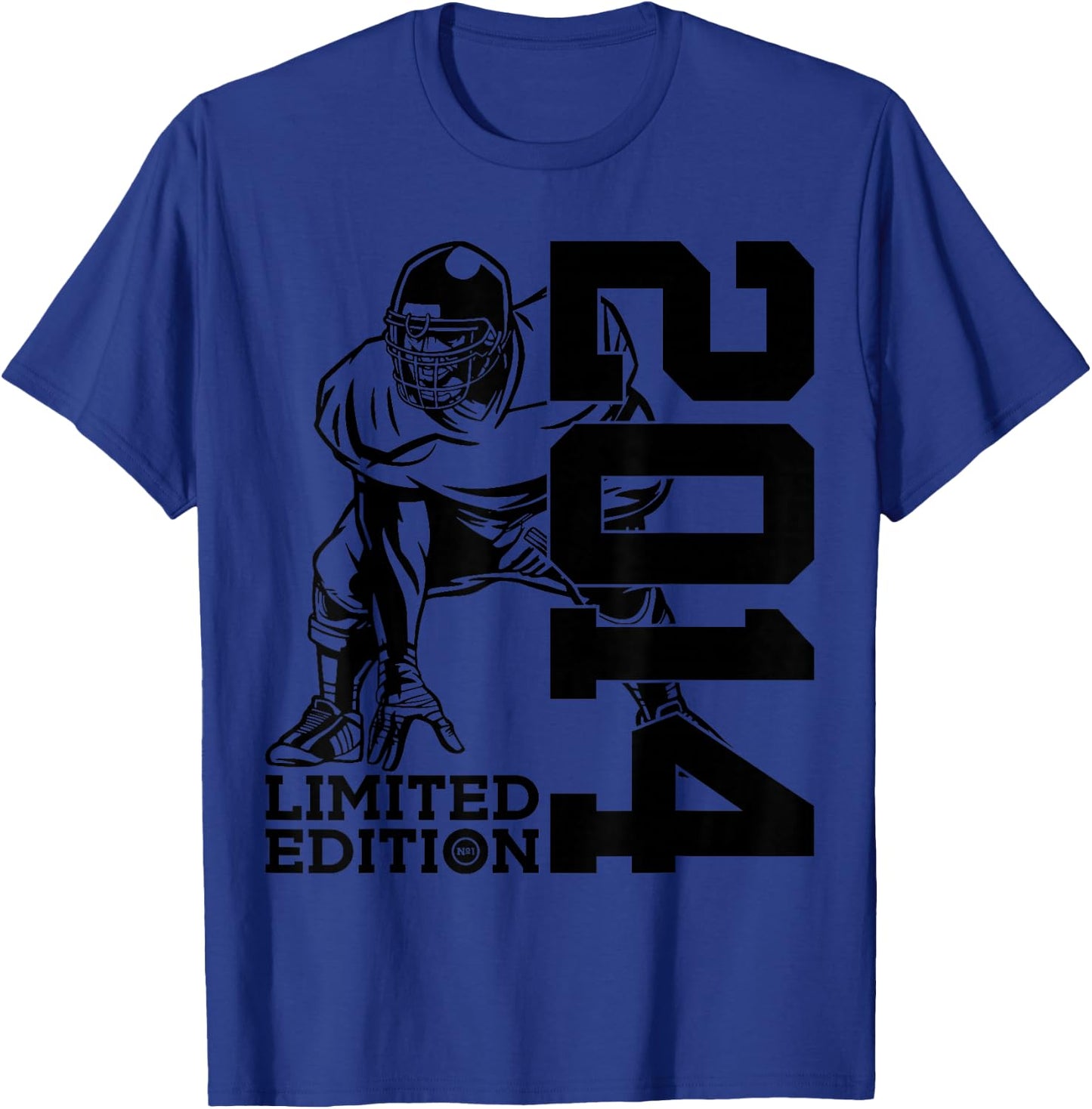12th BIRTHDAY FOOTBALL LIMITED EDITION 2014 T-Shirt - T-Shirt | Royal