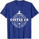 Witches Brew Coffee Co Halloween Witch Coffee Lovers T-Shirt - T-Shirt | Royal
