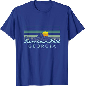 Brasstown Bald Retro Clothes & Gear Brasstown Bald Souvenir T-Shirt - T-Shirt | Royal