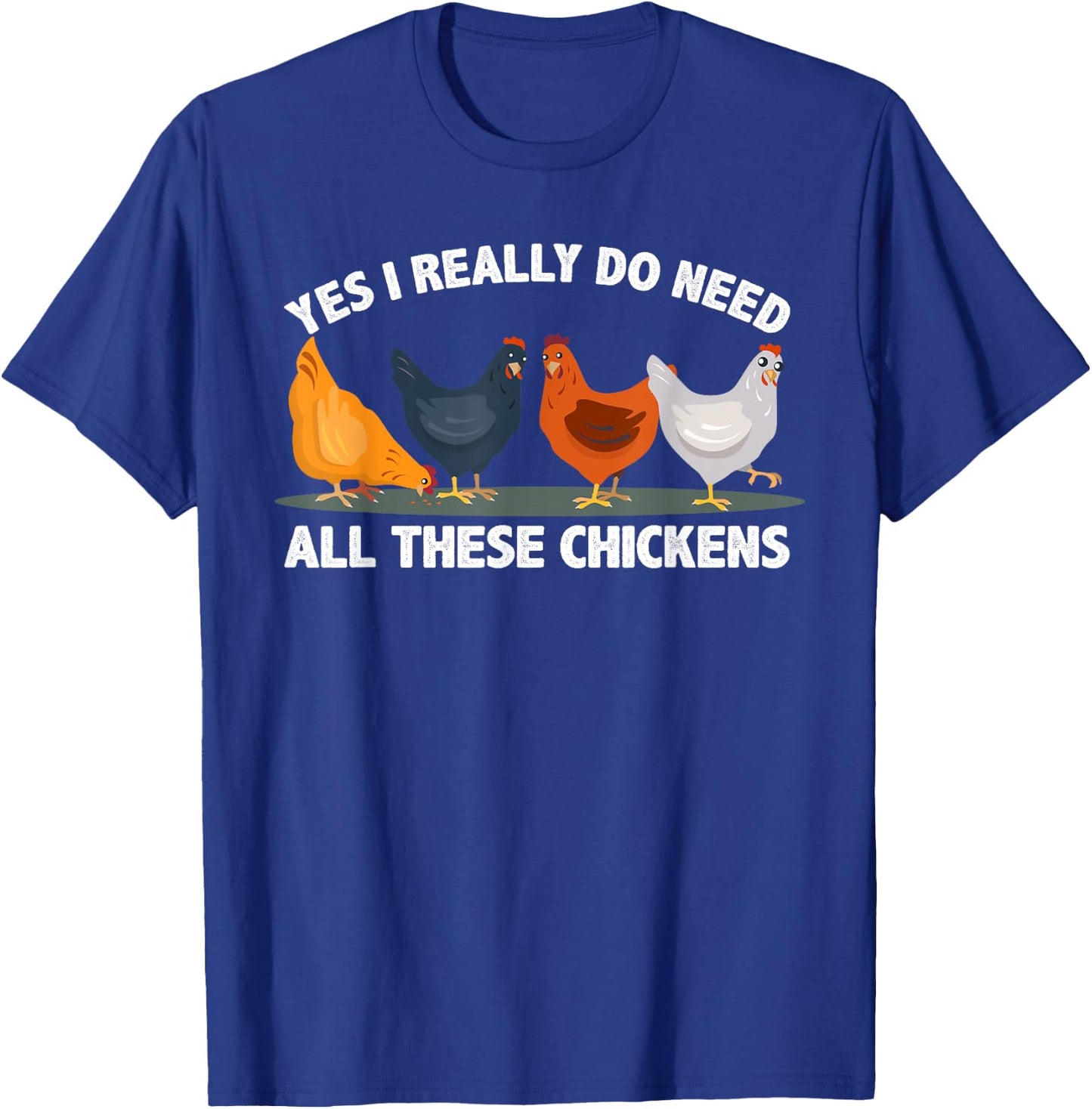 Best Chicken Art Women Poultry Farm Chicken Farmer T-Shirt - T-Shirt | Royal