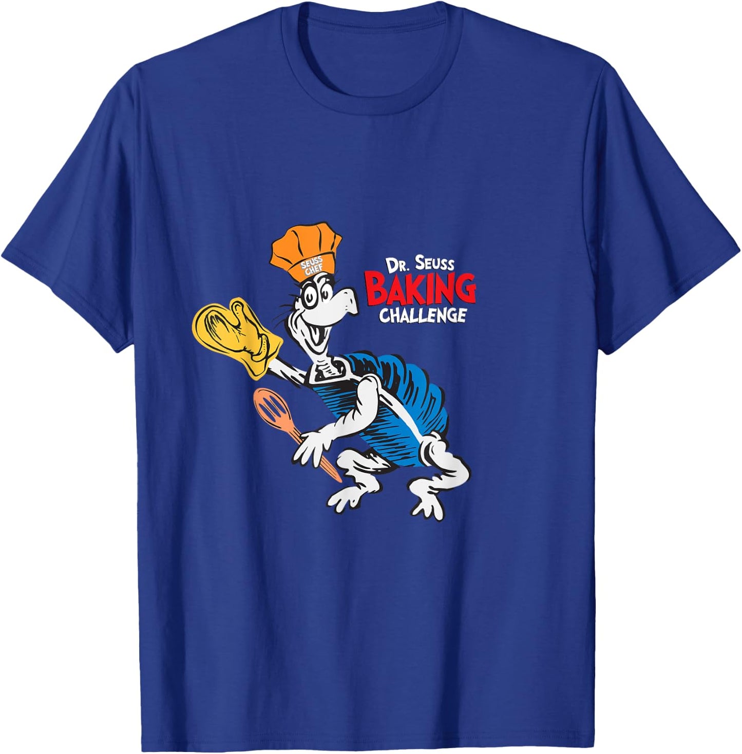 Dr. Seuss Baking Challenge Yertle The Turtle T-Shirt - T-Shirt | Royal