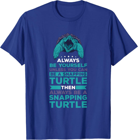 Snapping Turtle What Can I Say Aligator Snapping Turtle T-Shirt - T-Shirt | Royal