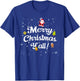 Merry Christmas Y'all T-Shirt - T-Shirt | Royal