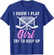 Cool Ice Hockey Girls Field Hockey Lover Team T-Shirt - T-Shirt | Royal