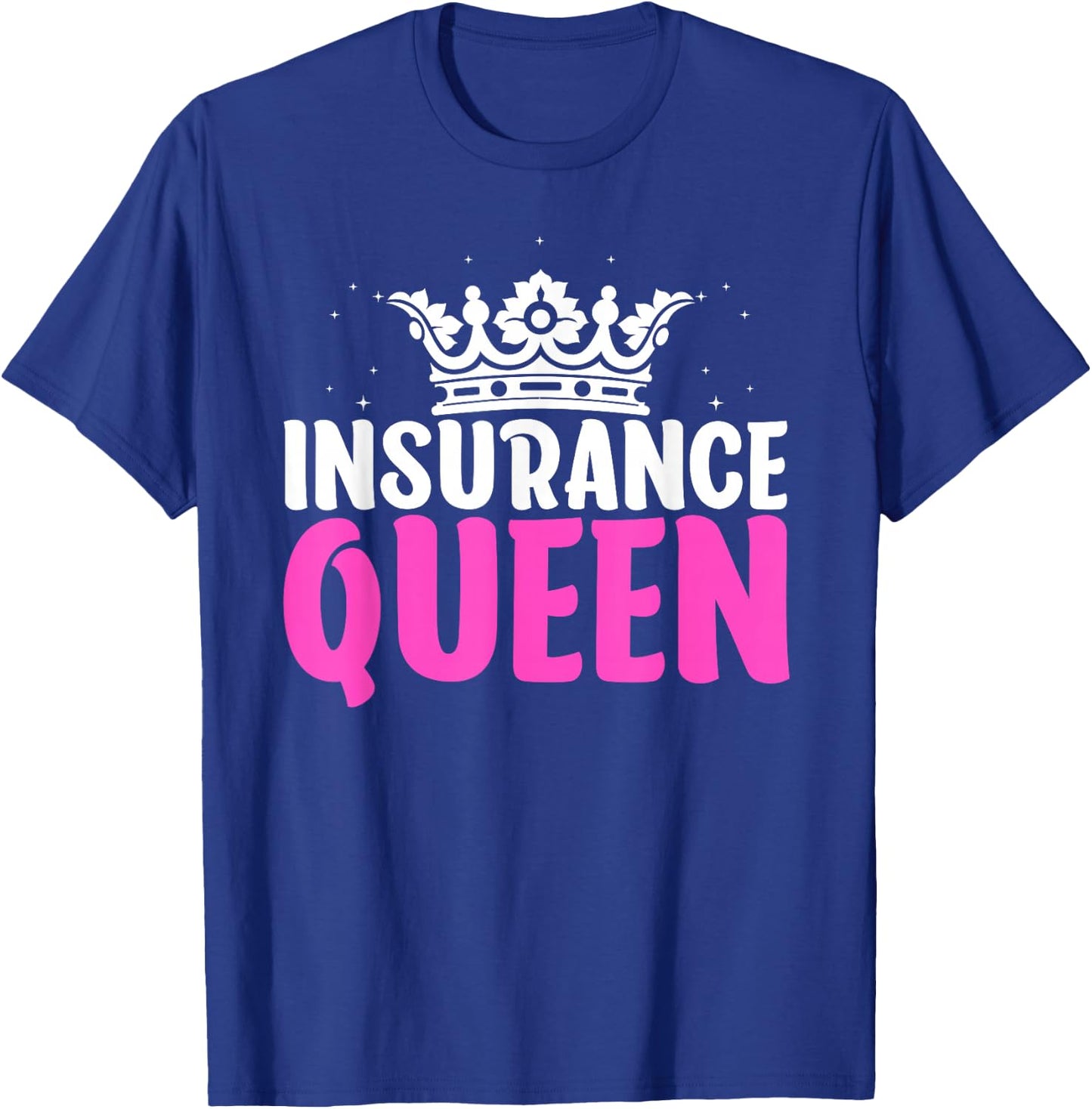 Cool Insurance Agent Art Mom Life Insurance Agent T-Shirt - T-Shirt | Royal