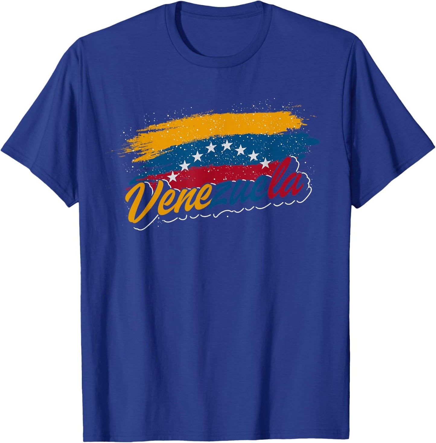 Venezuela Flag Latin America Proud Venezuelan Gift Venezuela T-Shirt - T-Shirt | Royal