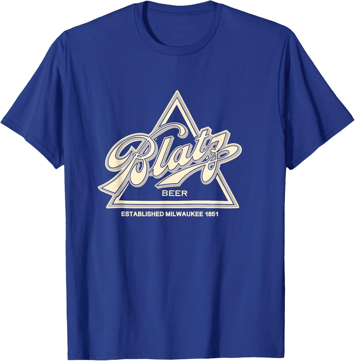 Blatz Beer Style - Pale Logo T-Shirt - T-Shirt | Royal