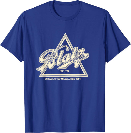 Blatz Beer Style - Pale Logo T-Shirt - T-Shirt | Royal