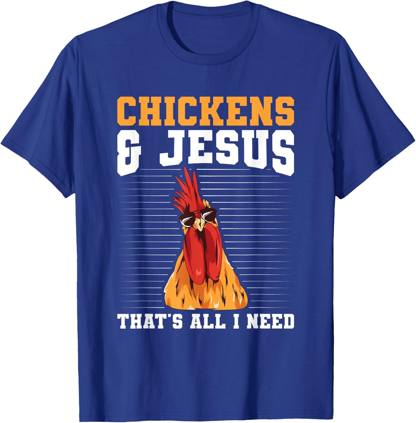 Backyard Chicken Breeding Quote for a Chicken Grower T-Shirt - T-Shirt | Royal