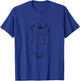 Pokémon - Psyduck Pattern T-Shirt - T-Shirt | Royal