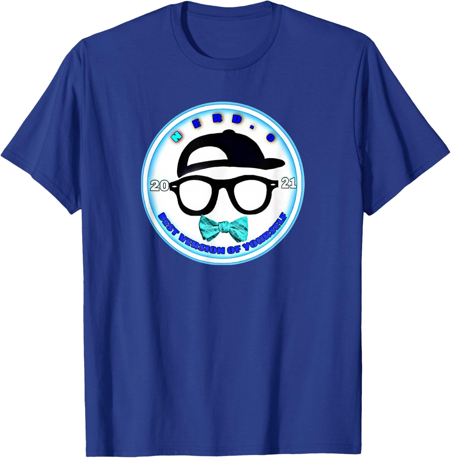 Nerd Version 2 T-Shirt - T-Shirt | Royal