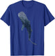 Shark Whale Large Cool Fish Animal T-Shirt - T-Shirt | Royal