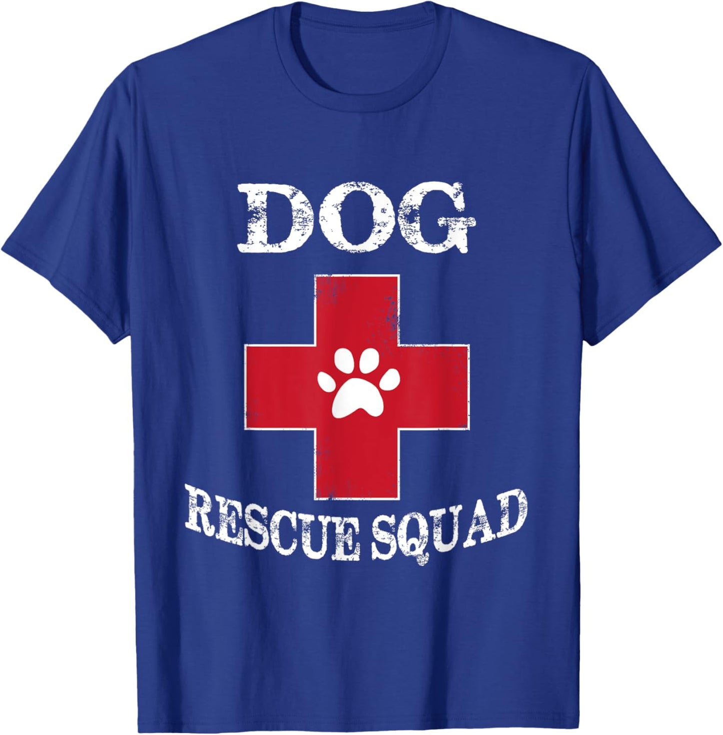 Dog Rescue Shirt - Dog Animal Rescue Squad T shirts T-Shirt - T-Shirt | Royal