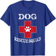 Dog Rescue Shirt - Dog Animal Rescue Squad T shirts T-Shirt - T-Shirt | Royal