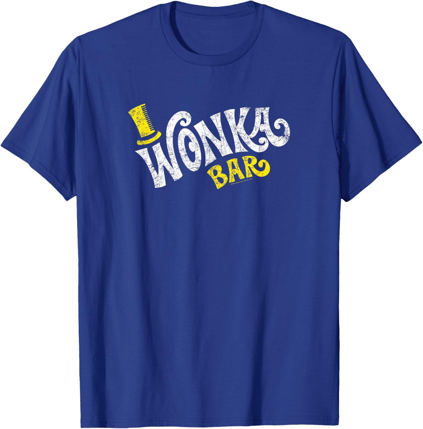 Willy Wonka & The Chocolate Factory Movie Logo T-Shirt - T-Shirt | Royal