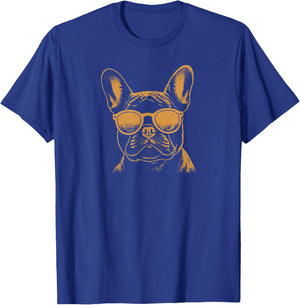 Funny French Bulldog Frenchie cool Graffiti Urban art street Women Girls Kids T-Shirt - T-Shirt | Royal