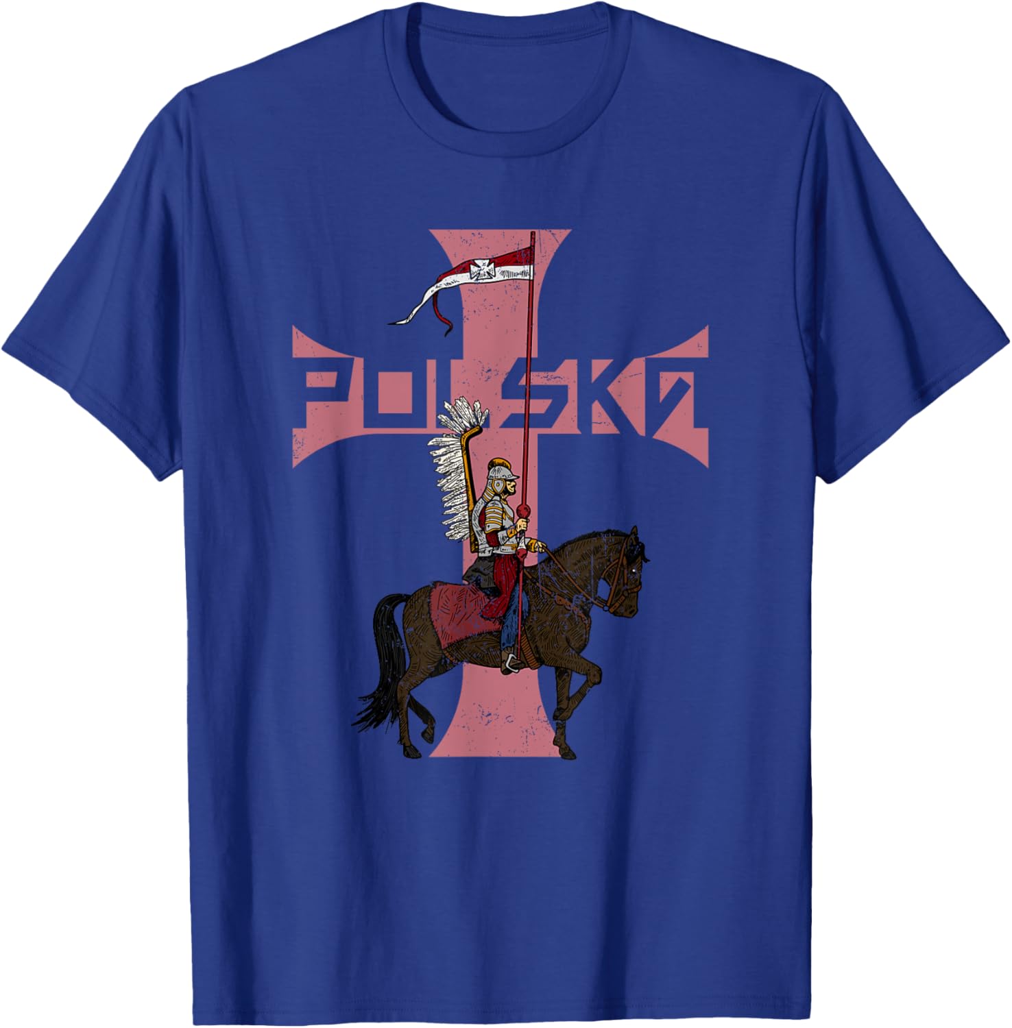 Poland husaria Polish winged hussars military Polska Krakow T-Shirt - T-Shirt | Royal