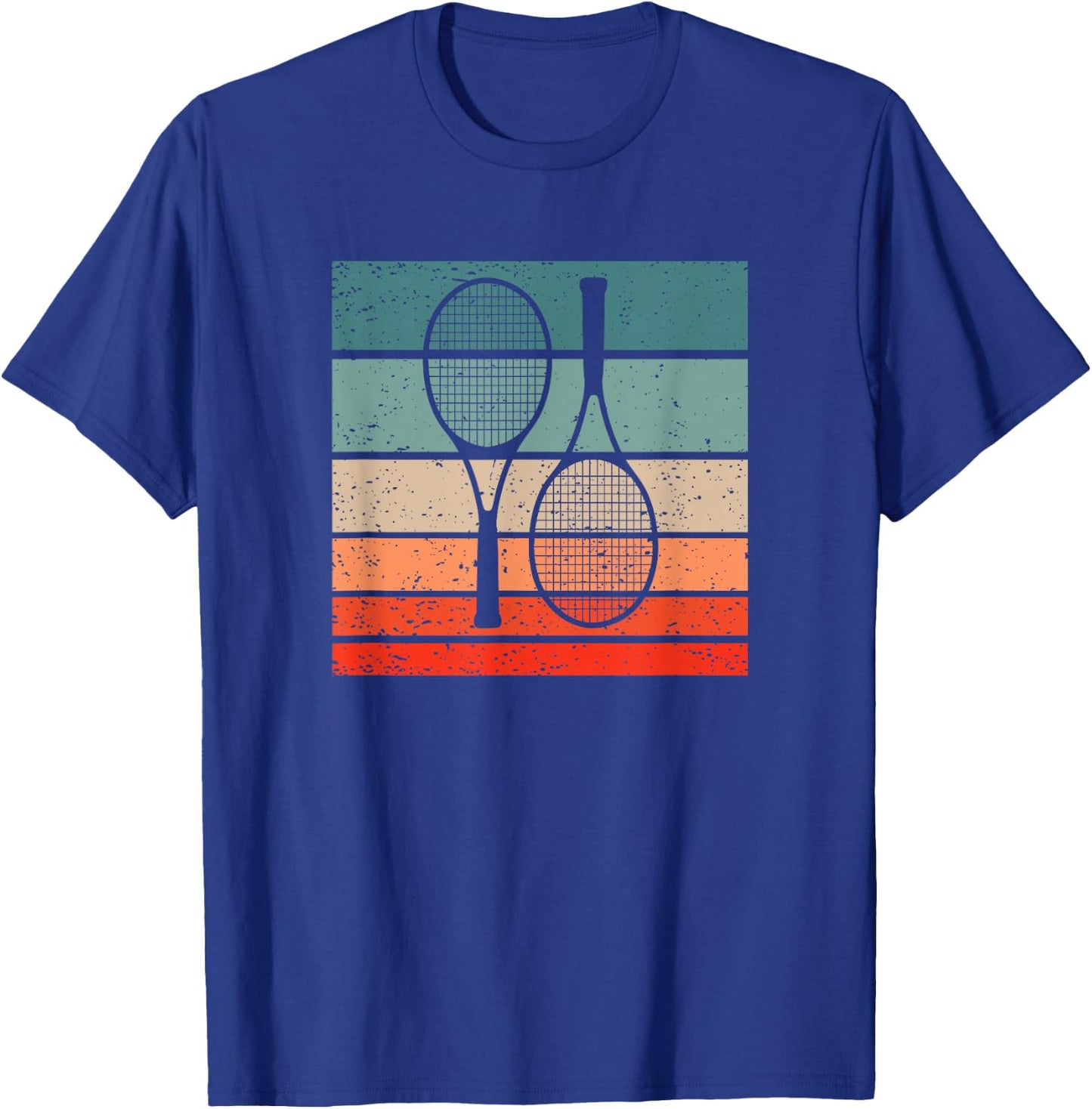 Tennis Retro Style Vintage T-Shirt - T-Shirt | Royal