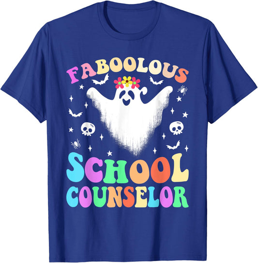 Faboolous SCHOOL COUNSELOR Costume This Is My Spooky T-Shirt - T-Shirt | Royal