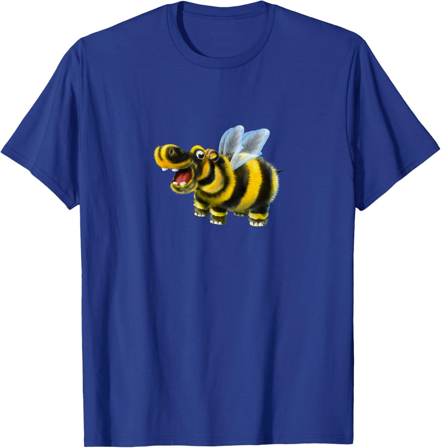 The Bumble Bee Hippo T-Shirt - T-Shirt | Royal