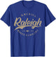 Raleigh NC | North Carolina T-Shirt - T-Shirt | Royal