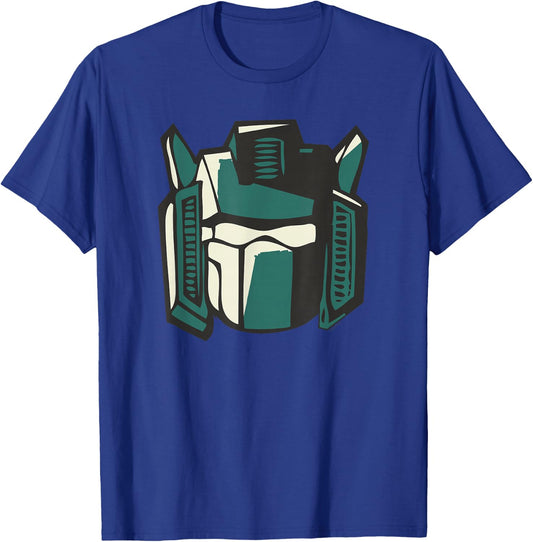 Transformers Grimlock Big Head Japanese Style Logo T-Shirt - T-Shirt | Royal
