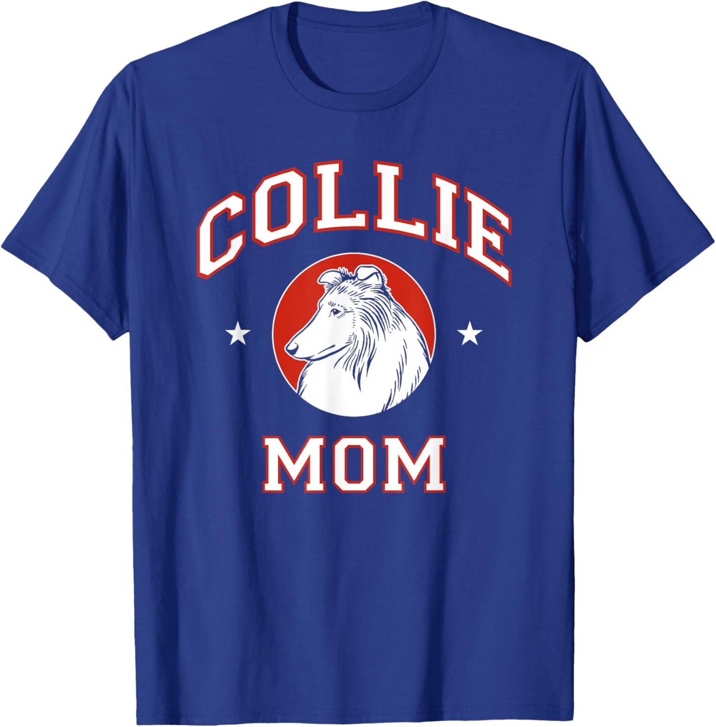 Rough Collie Mom Dog Mother T-Shirt - T-Shirt | Royal