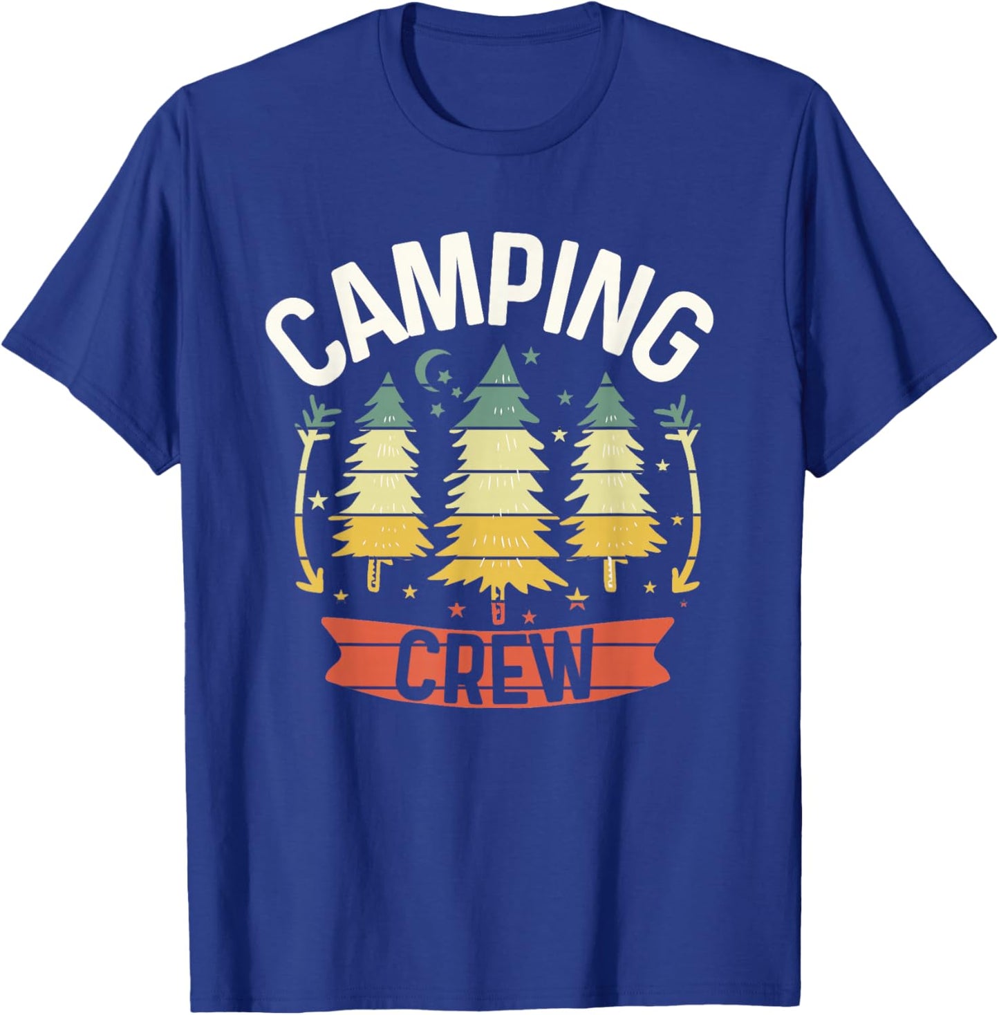 Camping Crew Shirt For Family Camping Trip Matching Camper T-Shirt - T-Shirt | Royal