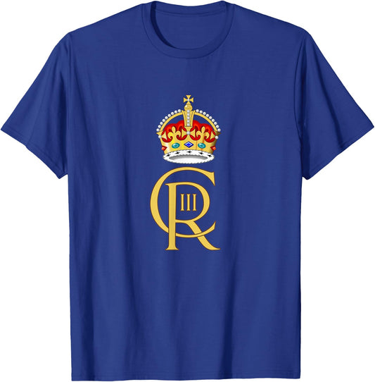 Royal Cypher for King Charles III T-Shirt - T-Shirt | Royal