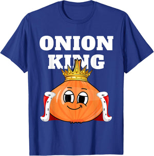 Onion King | Onion | Boys Onion T-Shirt - T-Shirt | Royal