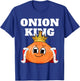 Onion King | Onion | Boys Onion T-Shirt - T-Shirt | Royal