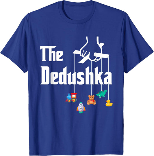 Dedushka Russian Grandpa Fathers Day Deda Funny The Dedushka T-Shirt - T-Shirt | Royal