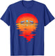 Flipper Ball Pinball Game Flipping Ball Sunset Pinball T-Shirt - T-Shirt | Royal