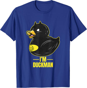 I'm Duckman - Funny Rubber Duck Superhero T-Shirt - T-Shirt | Royal