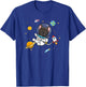 Funny Kids & Boys Kawaii Space Black French Bulldog Lover T-Shirt - T-Shirt | Royal