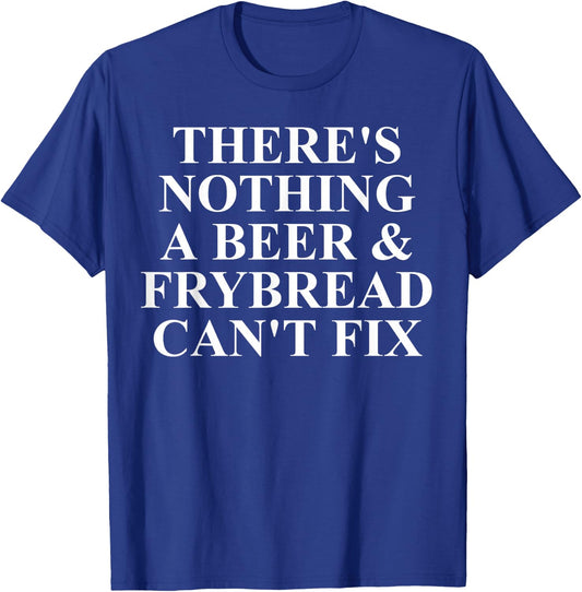 Frybread Apparel - Great Funny Fry Bread Lover Design T-Shirt - T-Shirt | Royal