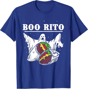 Boo Rito Halloween Proud Mexican Lover Country Mexico T-Shirt - T-Shirt | Royal