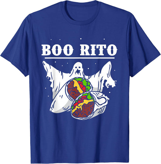 Boo Rito Halloween Proud Mexican Lover Country Mexico T-Shirt - T-Shirt | Royal