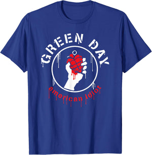 Green Day Drip American T-Shirt - T-Shirt | Royal