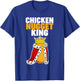 Chicken Nugget King T-Shirt - T-Shirt | Royal