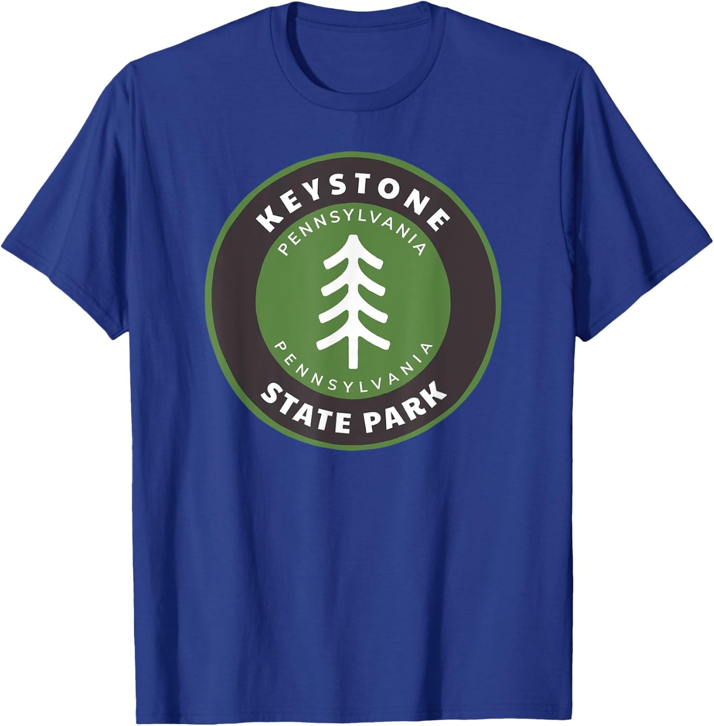 Keystone State Park Pennsylvania PA Vacation Souvenir T-Shirt - T-Shirt | Royal