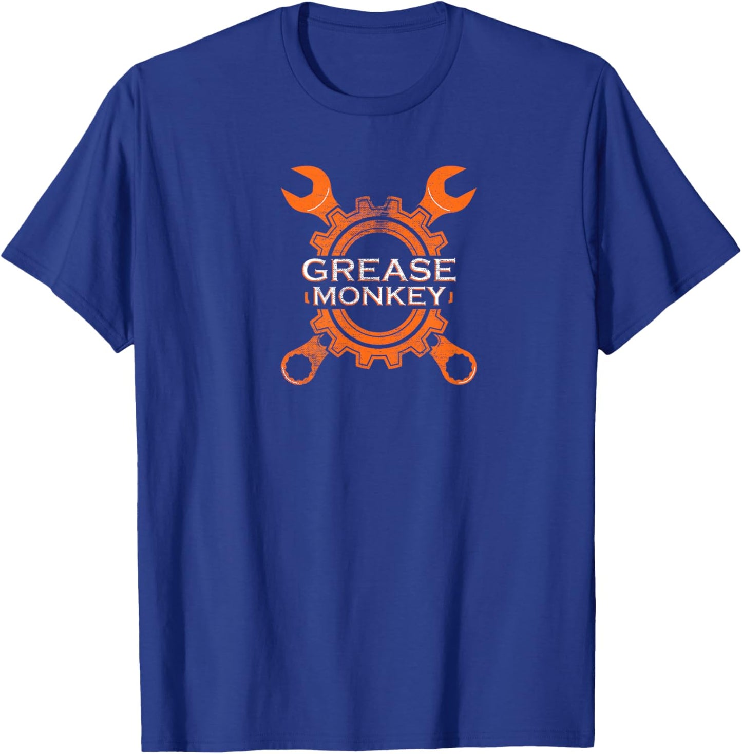 Car Racing Mechanic Grease Monkey Novelty Gift T- Shirt T-Shirt - T-Shirt | Royal