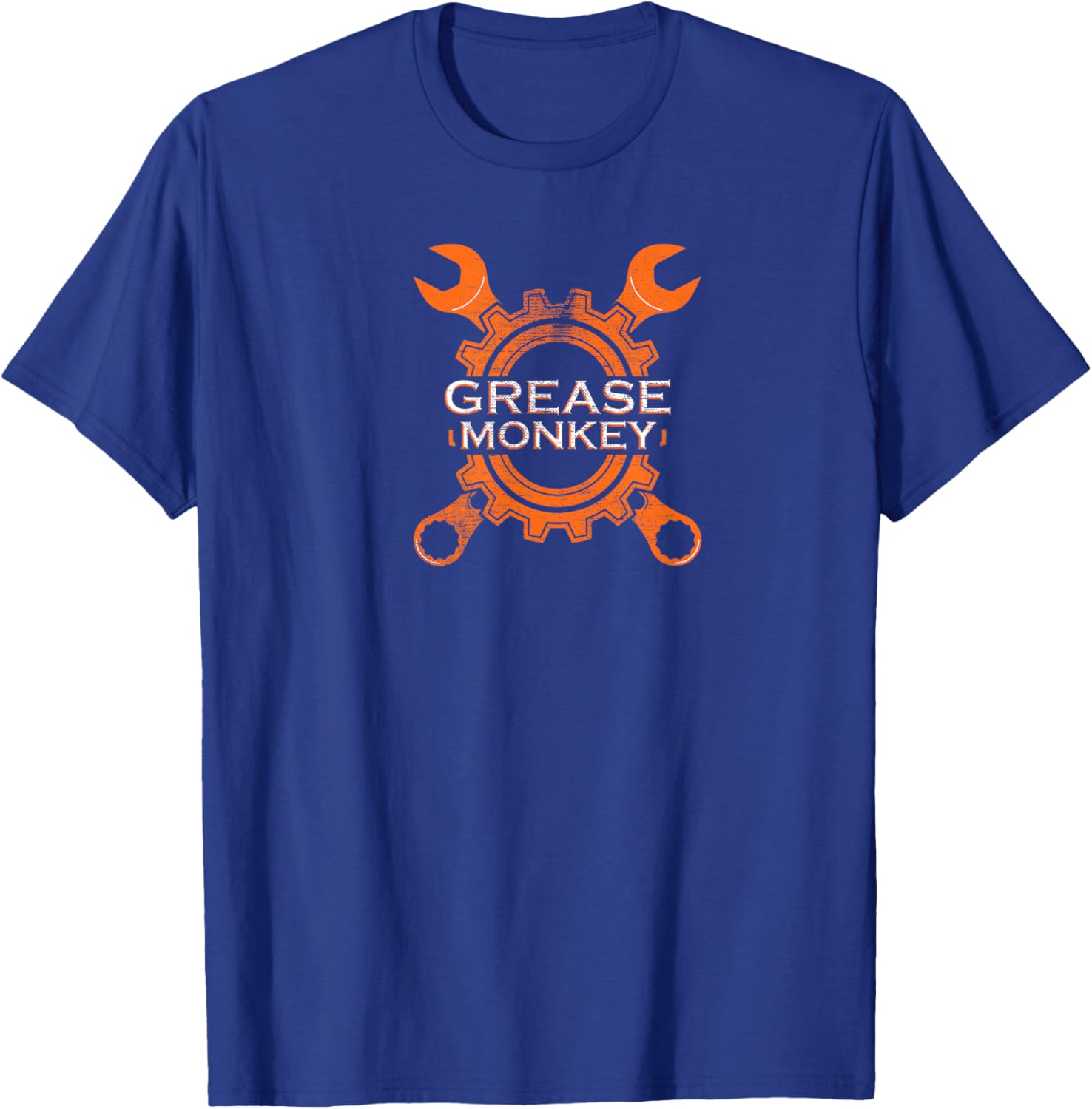 Car Racing Mechanic Grease Monkey Novelty Gift T- Shirt T-Shirt - T-Shirt | Royal