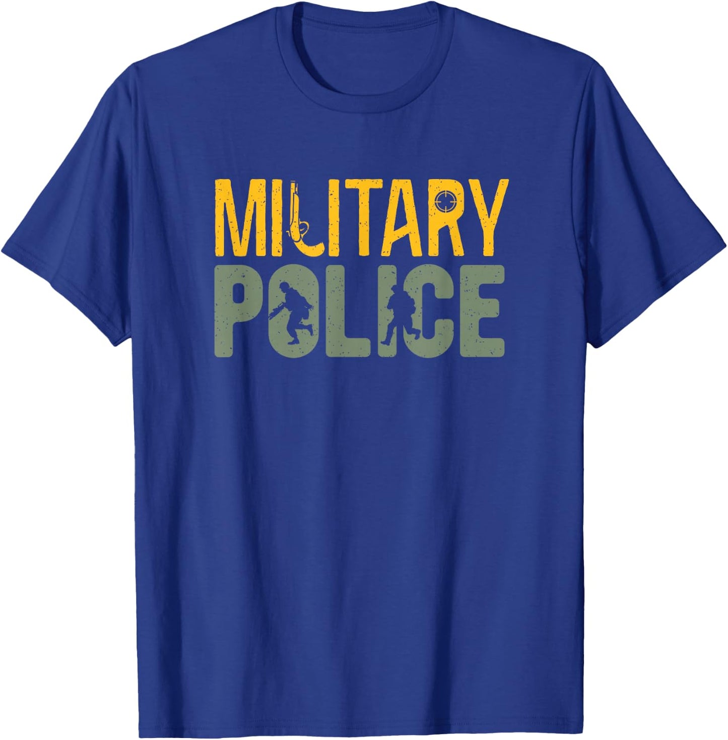 Military Police Law Enforcement Military Veteran Support T-Shirt - T-Shirt | Royal