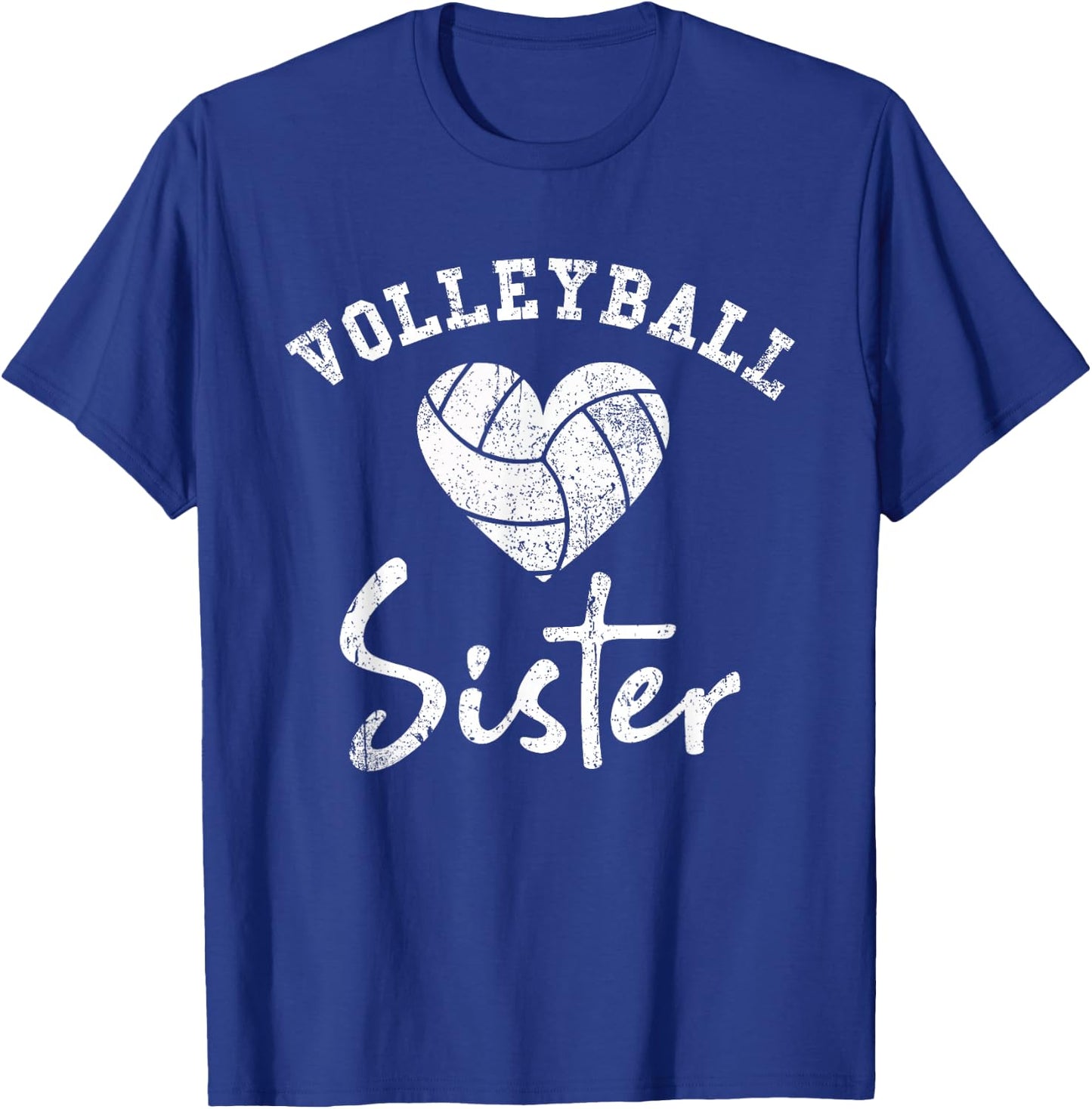 Volleyball Sister T-Shirt - T-Shirt | Royal