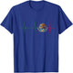 Mexico Heartbeat EKG Pulse Mexican Pride Emblem Mexico Flag T-Shirt - T-Shirt | Royal
