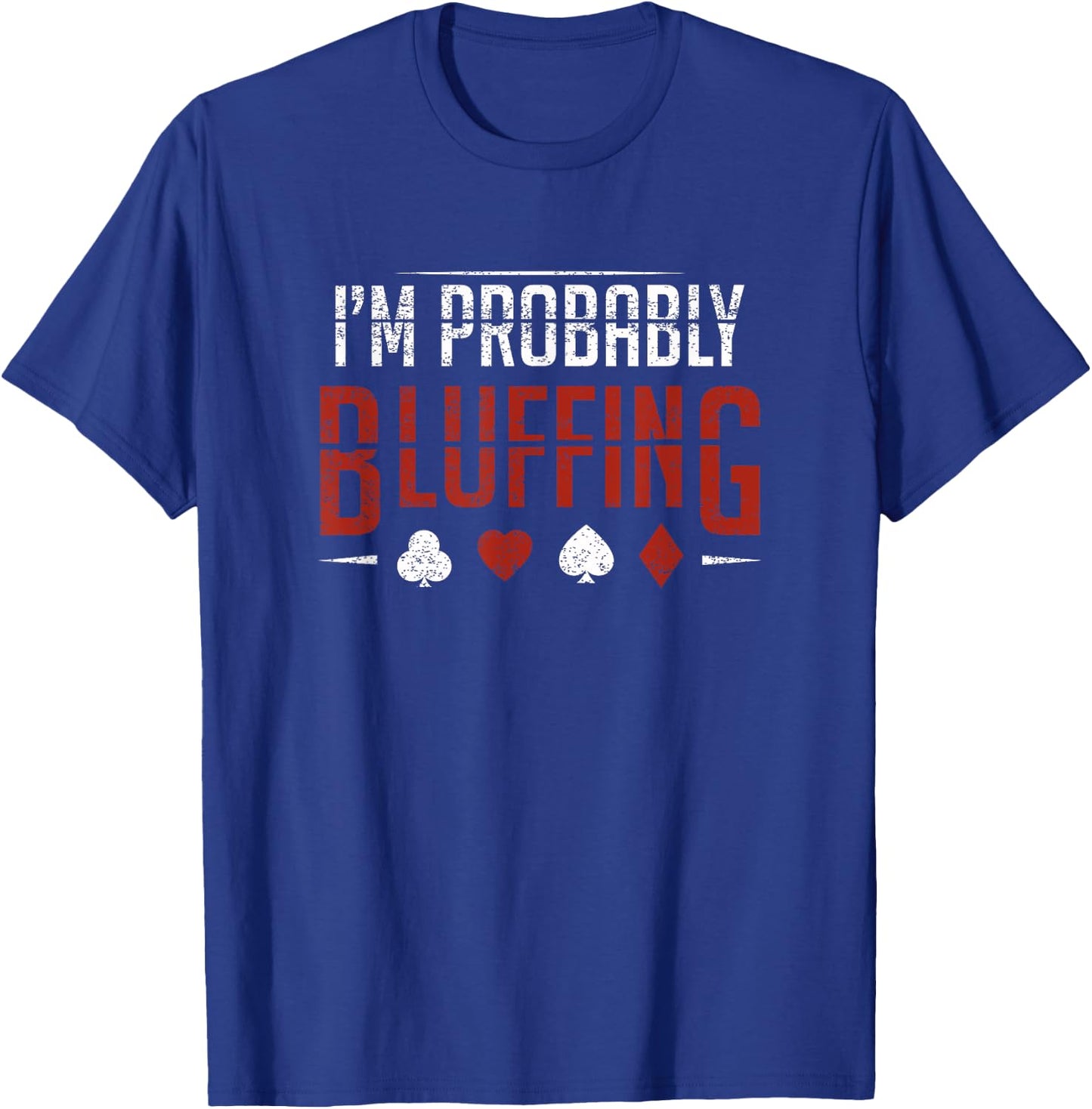 Poker Outfit Texas Holdem Poker Cards Poker Player T-Shirt - T-Shirt | Royal